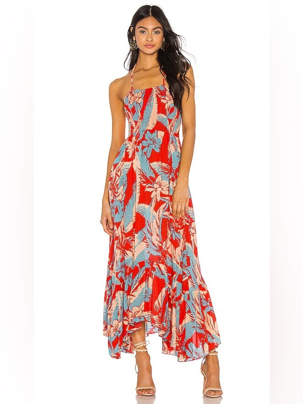 Free People Heat Wave Printed Maxi Dress - Picture 2 of 6